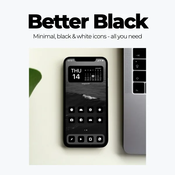 Better Black icon pack cover
